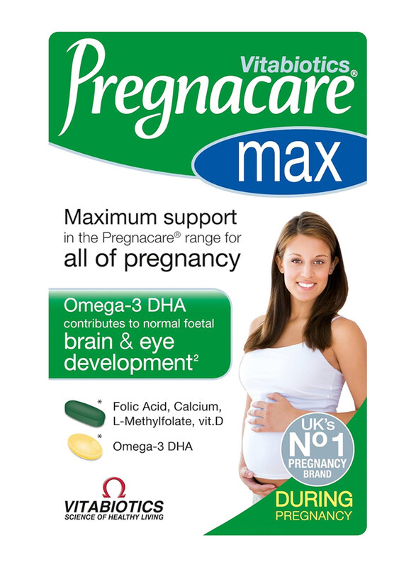 

Vitabiotics Pregnacare Max Maximum Support, 500mg, 84 Capsules