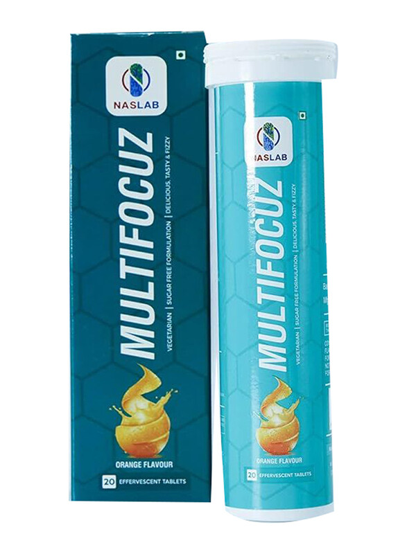 

Naslab Multifocuz Effervescent Tablets, 20 Tablets