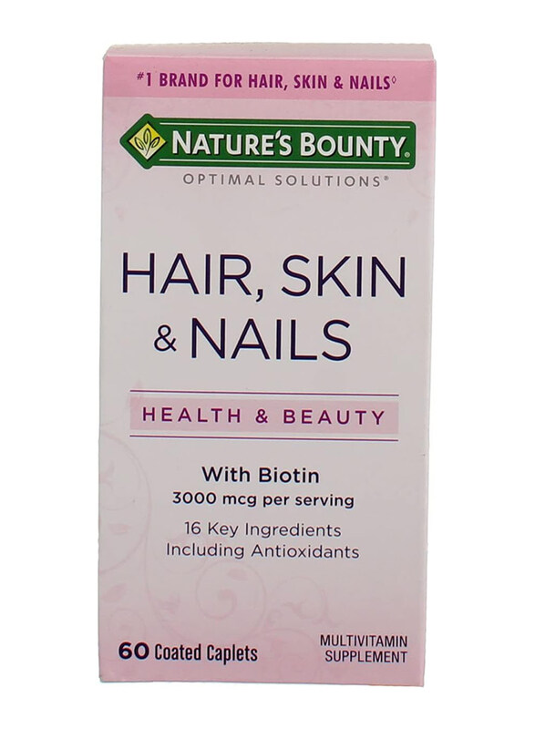 

Nature's Bounty Hair, Skin & Nails Tablets, 60 Tablets