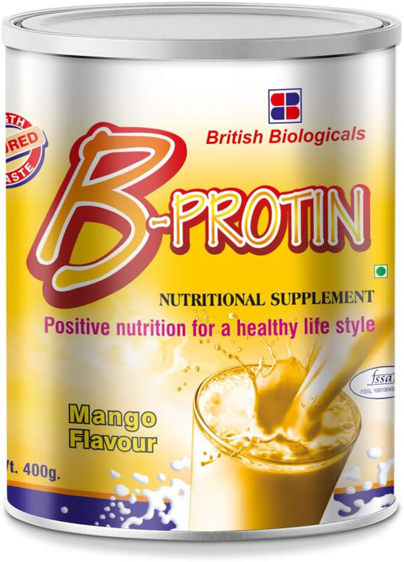 

British Biologicals B-Protin, 400gm, Mango