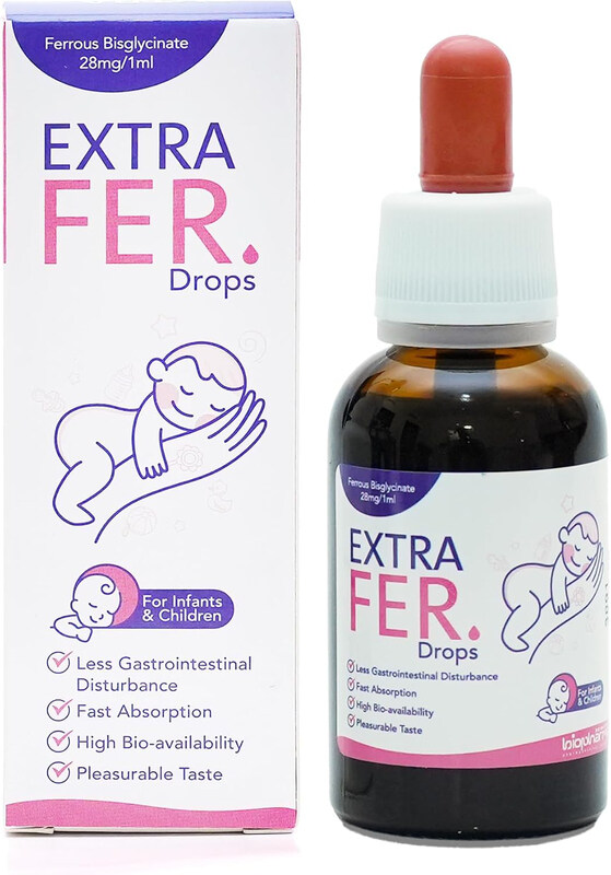 

Biopharma SA Extrafer Drops, 30ml