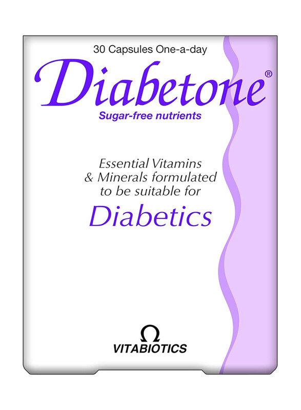 

Vitabiotics Diabetone, 30 Capsules