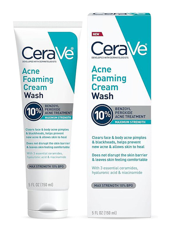 

Cerave Acne Foaming Cream Wash, 150ml