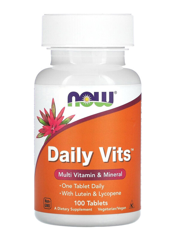 

Now Foods Daily Vits Multi Vitamin & Mineral, 100 Tablets