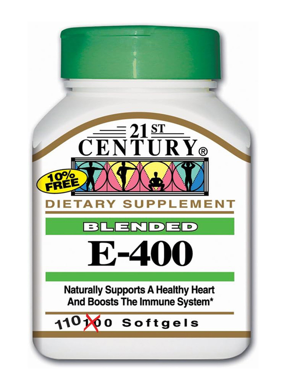 21St Century Blended E Softgels, 110 Softgels