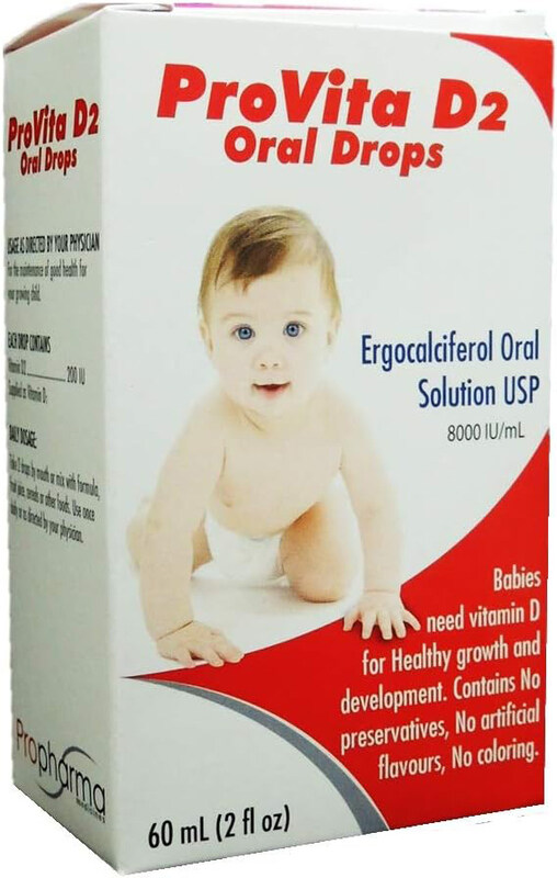 

ProVita D2 Oral Drops for Kids, 60ml