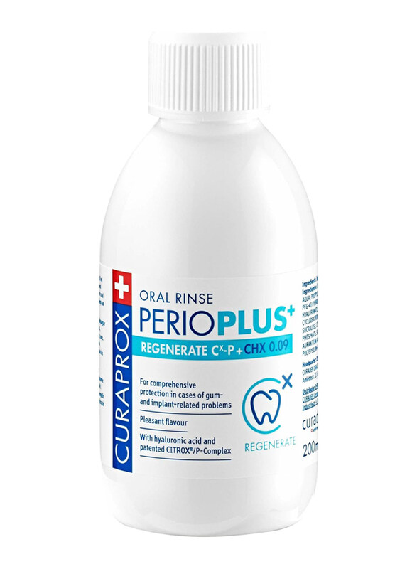 

Curaprox Perio Plus Regenerate Chx 0.09% Mouthwash, 200ml