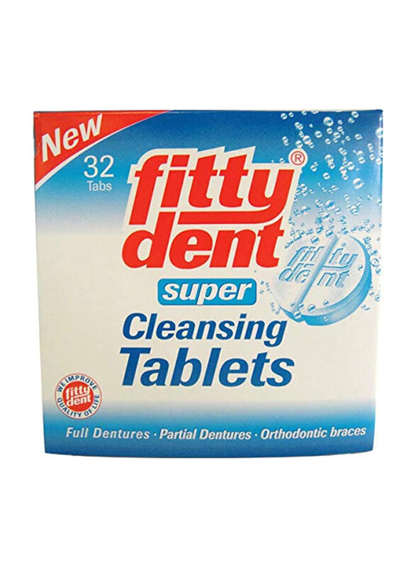 

Fitty Dent Super Cleansing Tablets, 32 Tablets