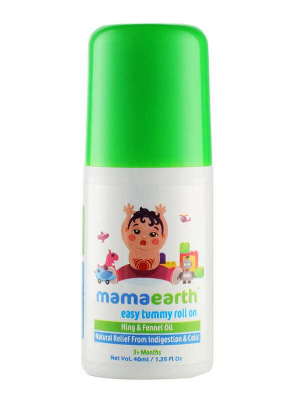 

Mamaearth Easy Tummy Roll On with Fennel for Digestion & Body Relief, 40ml