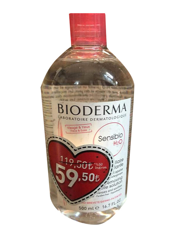 

Bioderma Sensibio H2O Micellar Solution, 2 x 500ml