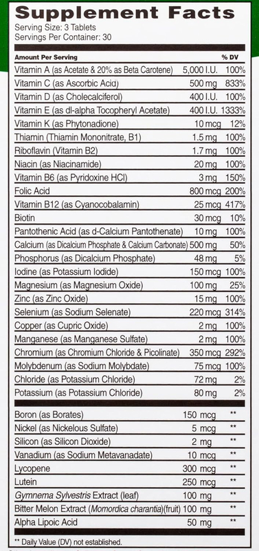 21St Century Diabetes Formula, 90 Tablets