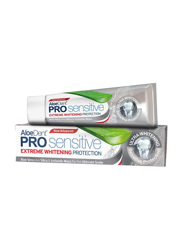 

Aloe Dent Pro Sens Extreme Whitening Toothpaste, 75ml