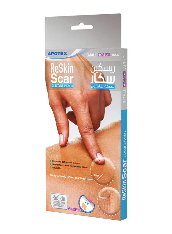 

Reskin Scar Silicone Patch, 4 x 7.5cm, 2 Pieces