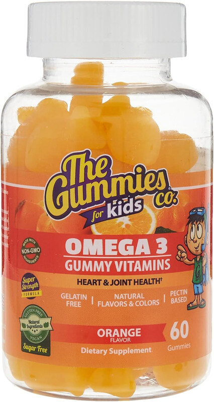 

The Gummies Co. Omega 3 Gummy Vitamins Orange Flavor, 60 Gummies