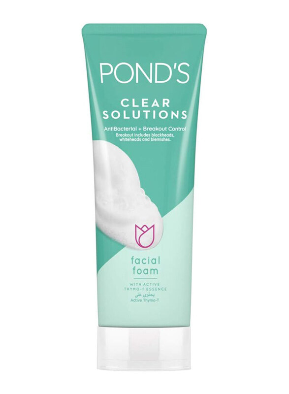 

Ponds Clear Solutions Facial Foam with Active Thymo-T Essence, 100gm