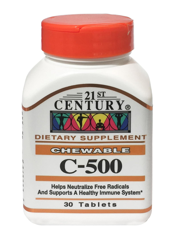 21St Century Chewable C-500, 30 Tablets