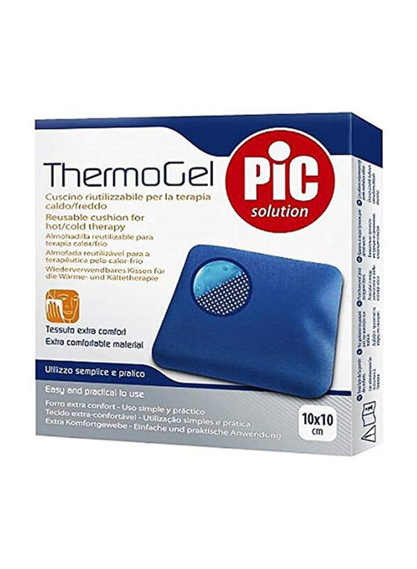 

Pic Solution Thermogel Reusable Cushion for Hot/Cold Therapy, 10 x 10 cm