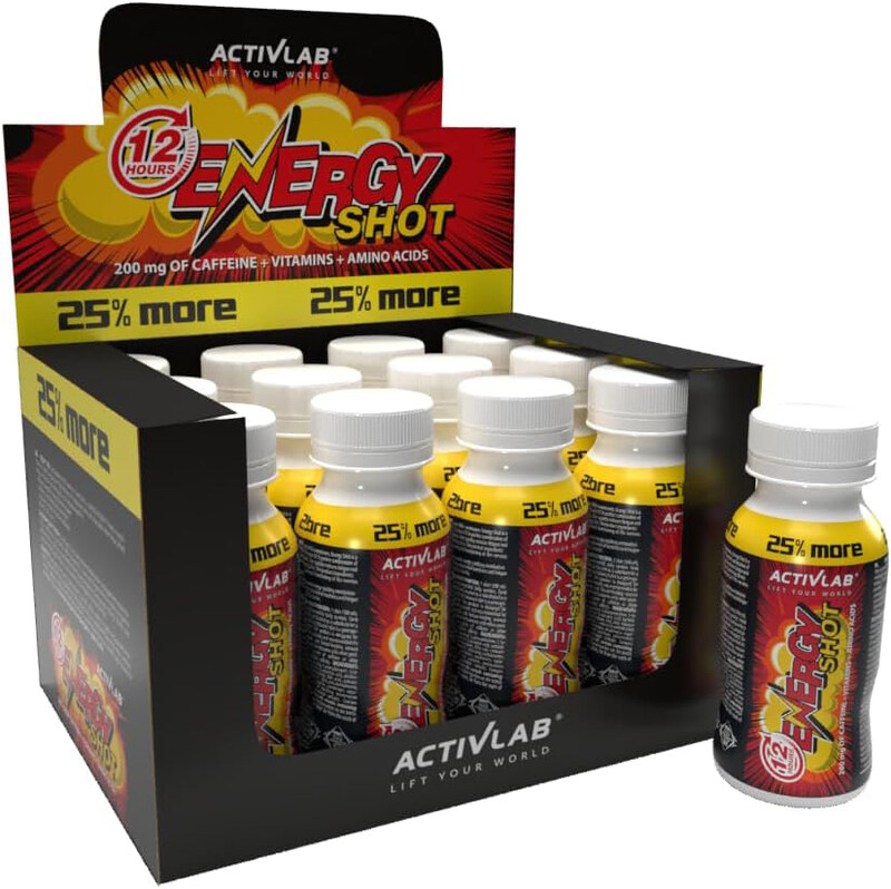

Activlab Sugar Free Energy Shot, 12 x 100ml, Orange
