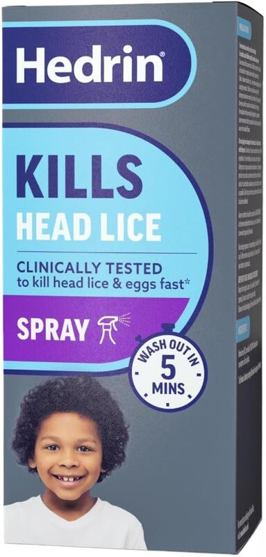 

Hedrin Head Lice Treatment Once Spray Gel, 100ml