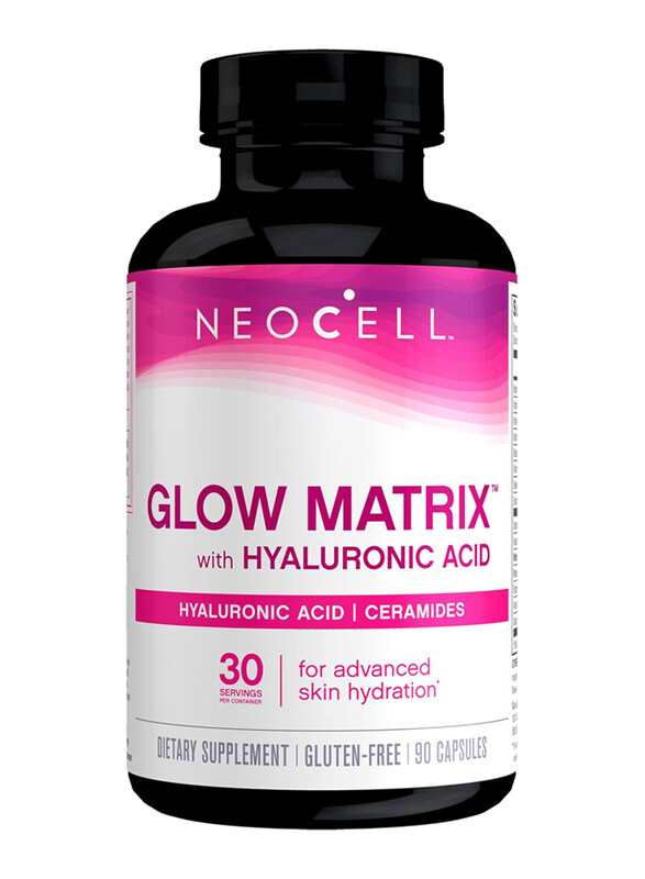 

Neocell Glow Matrix with Hyaluronic Acid Dietary Supplement, 90 Capsules