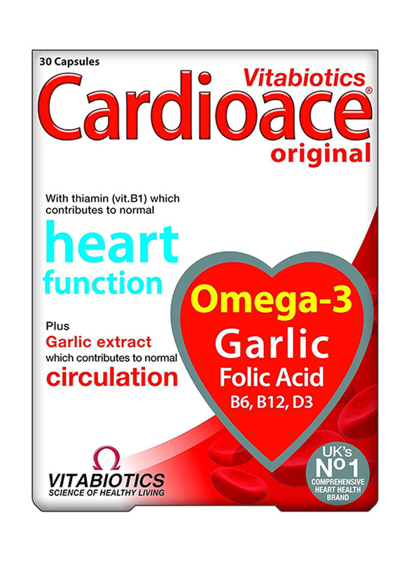 

Vitabiotics Cardioace, 30 Capsules