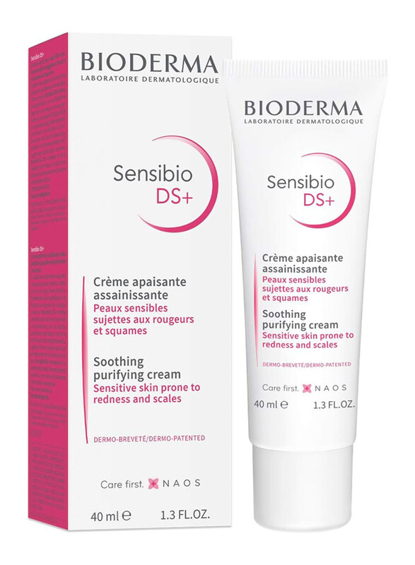 

Bioderma Sensibio DS+ Soothing Purifying Cream for Seborrheic Dermatitis Sensitive Skin, 40ml