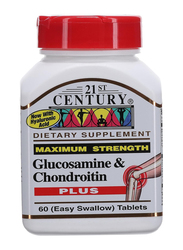 21St Century 21St Century, Glucosamine 250 Mg, Chondroitin 200 Original Formula, 60 Capsules