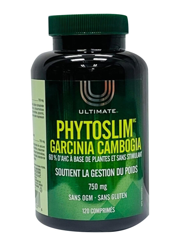 

Ultimate Phytoslim Garcinia Cambogia, 750mg, 120 Tablets