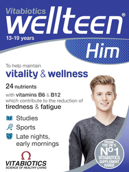 Vitabiotics Wellteen Him, 30 Tablets