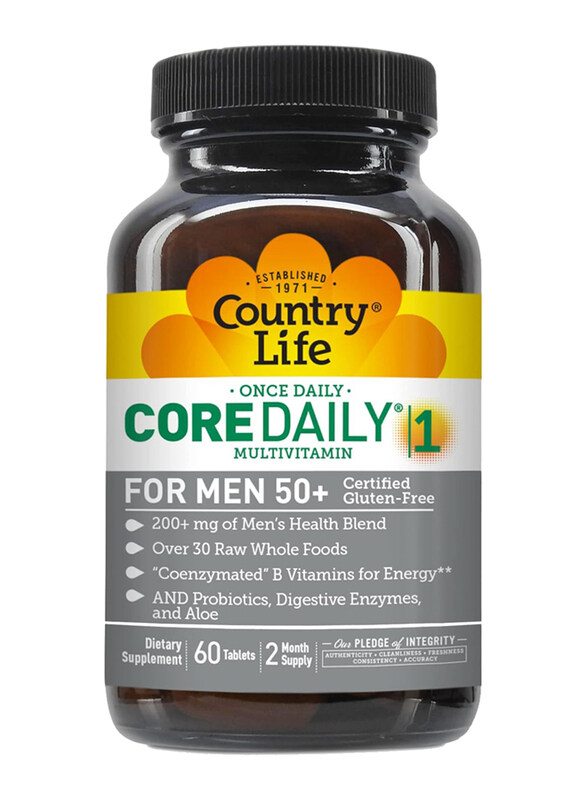 

Country Life Core Daily 1 Men 50+ Tablets, 200mg, 60 Tablets