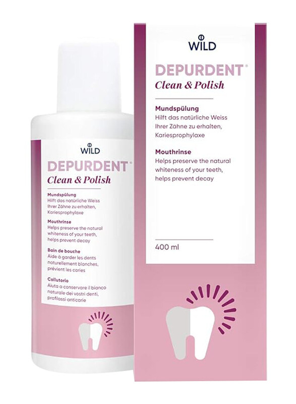 

Dr.Wild Depurdent Clean & Polish Mouthwash, 400ml