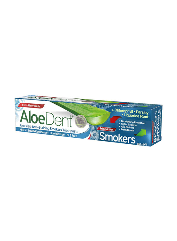 

Optima Aloe Dent Smokers Toothpaste, 100ml