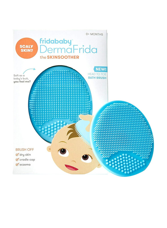 

Fridababy Dermafrida the Skinsoother Bath Brush for Babies, Blue
