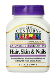 21St Century Hair, Skin and Nails Vitamins, 50 Caplets