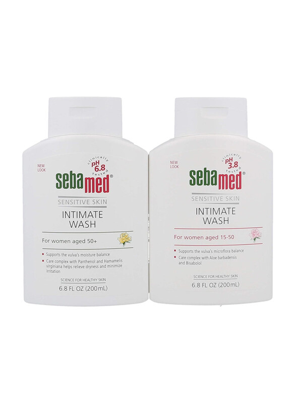 

Sebamed New Look pH 3.8 & pH 6.8 Feminine Intimate Wash, 2 x 200ml