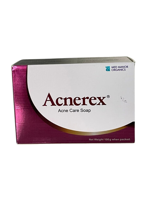 

Med Manor Organics Acnerex Acne Care Bar Soap, 100g