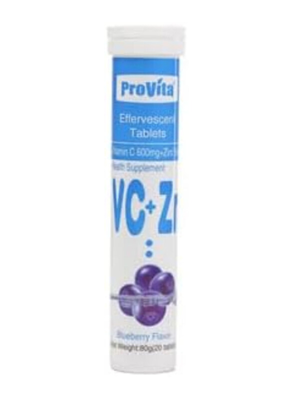 

Provita Effervescent Vitamin C Tablets, 600mg, 20 Tablets