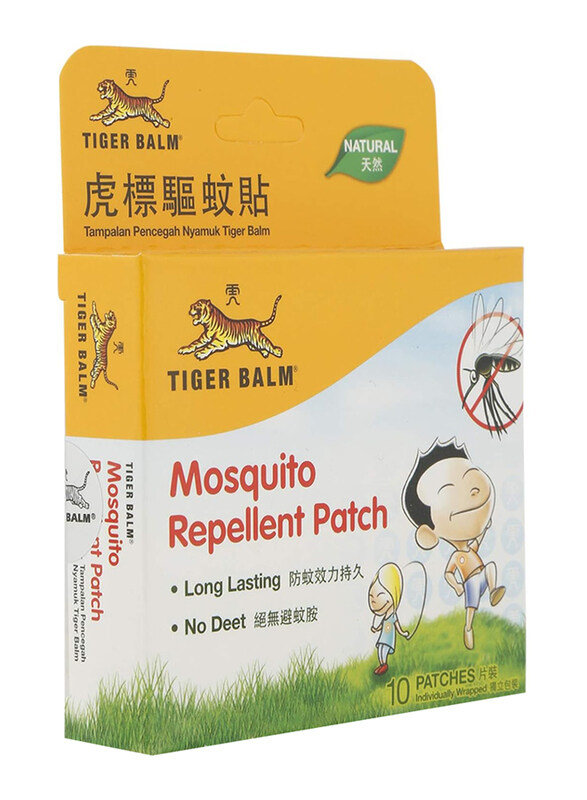 

Tiger Balm Mosquito Repellent Patch, 10 Patches