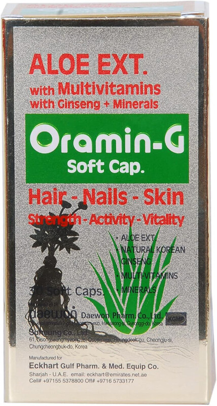 

Oramin G Soft Capsule, 30 Capsules