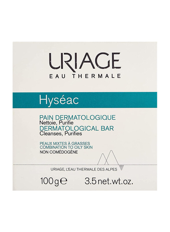 

Uriage Hyseac Dermatologic Bar, 100g