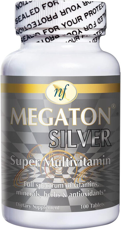 

Natural Fervor Megaton Silver Multivitamin, 100 Tablets