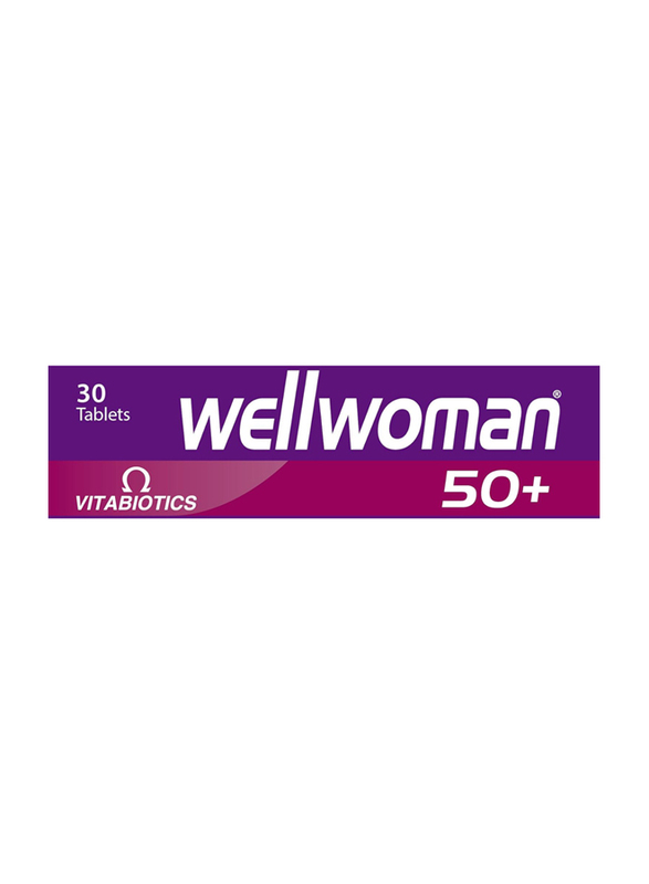 Vitabiotics 50+ Wellwoman, 30 Tablets