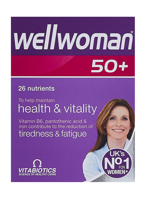 Vitabiotics 50+ Wellwoman, 30 Tablets