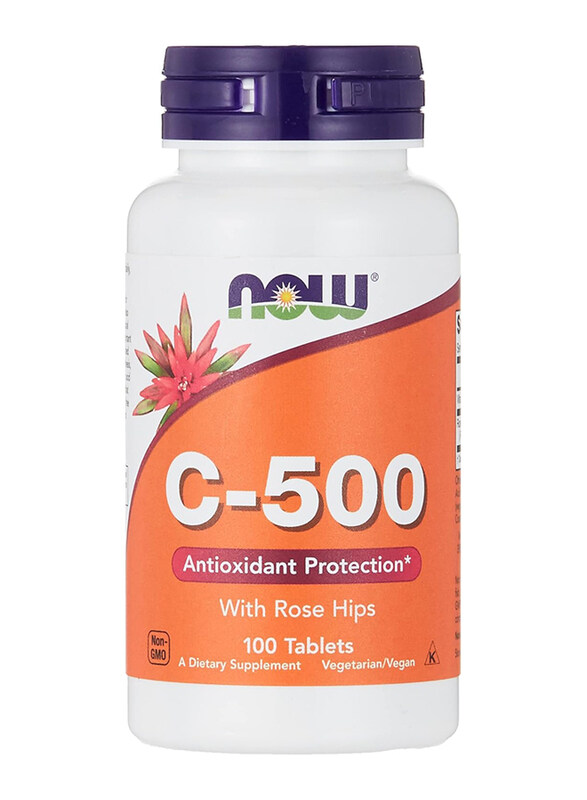 

Now Foods C-500 with Rose Hips, 100 Tablets