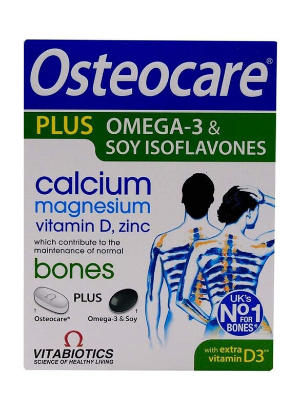 

Vitabiotics Osteocare Plus Tablets, 2 x 28 Tablets