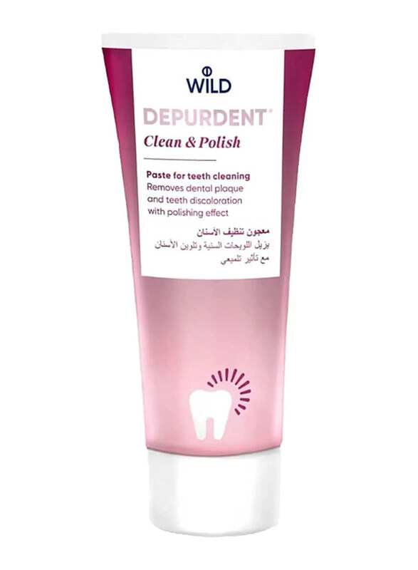 

Dr.Wild Depurdent Clean & Polish Toothpaste, 75ml