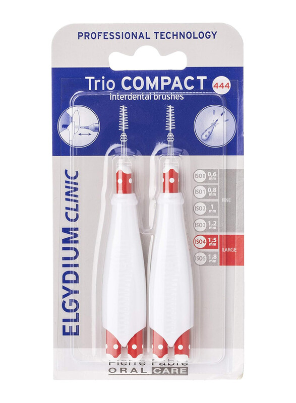 

Pierre Fabre Elgydium Clinic Trio Compact Interdental Brushes, 2 Piece