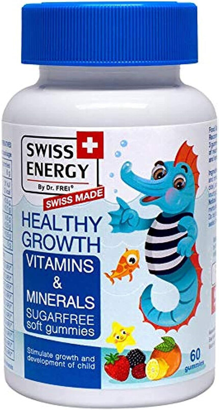 

Swiss Energy Healthy Growth Kids Vitamin, 60 Gummies