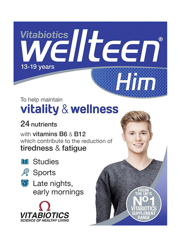 Vitabiotics Wellteen Him, 30 Tablets