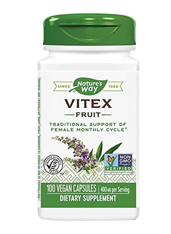 

Vitex Fruit Vegetarian Capsules, 4 Pieces